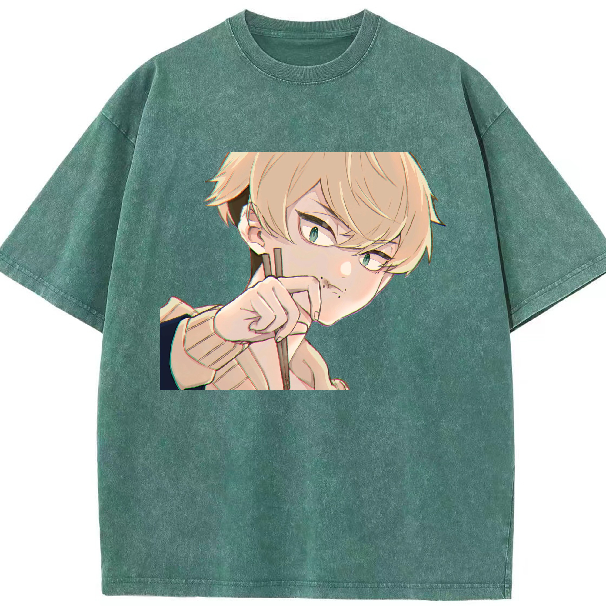（画像用） 東京リベンジャーズ Tokyo Revengers 綿100% ヴィンテージ風 半袖Tシャツ（フロントプリント）